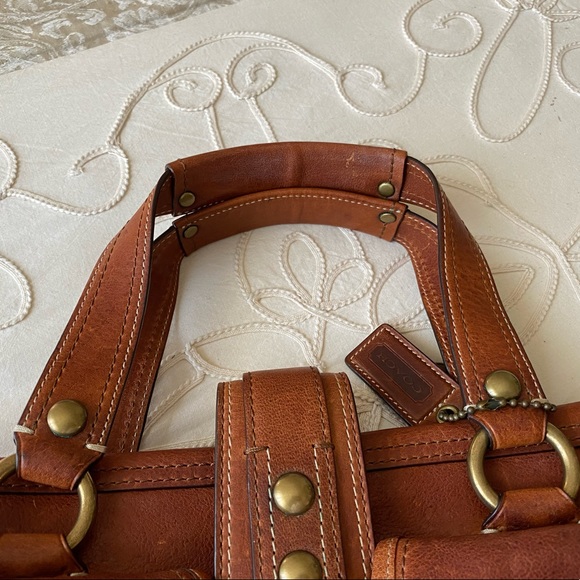 Coach Iconic Vintage Whiskey Satchel - Picture 13 of 13